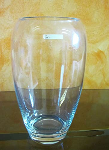 Glasvase klar ca. 25 x 11 cm (H/B) ohne Dekoration