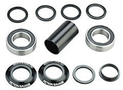 Fiction Savage Mid Sealed BMX Tretlager (19mm - Schwarz)