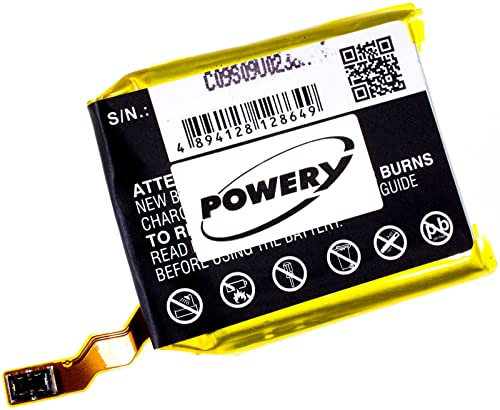 Batterie pour Smart Watch Sony Smartwatch 3, 3,7 V, Li-Polymer