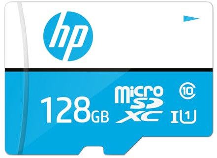 HP TARJETA Memoria Micro Secure Digital Micro SD 128GB Class 10