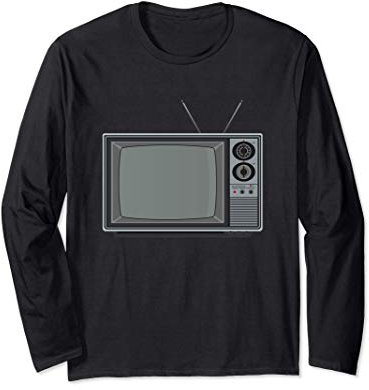 Télévision antenne vintage rétro Manche Longue