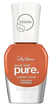 Sally Hansen Good Kind Pure Nail Polish, Carrot Cake, 10 ml (Pack of 1), 58.97 grams