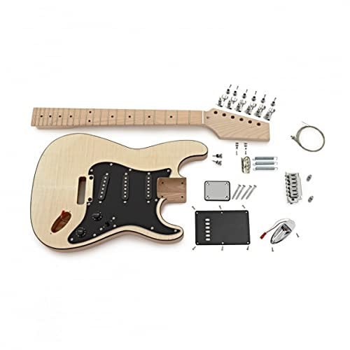 Gear4music DC DIY Guitar Kit Build Your Own Electric Guitar PRO