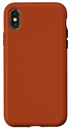 Dark Orange Case for iPhone X/XS