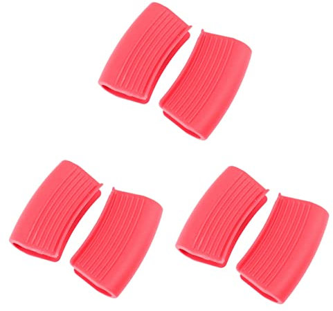 IMIKEYA Kitchen Tools 6 Pcs Kitchen Tool Tools Jawsersice Dish Pan The Ser Muñecas De Silicona Silica Gels Wok Mon Safety Woks Anti-Scald Bracket Protector Pot Rack +
