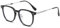 YAMEIZE Blaulichtfilter Brille Damen Herren Runde Brille Ohne Stärke Computerbrille Anti Blaulicht Brille Blendfrei Überanstrengung der Augen