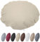 Nurtextil24 Kissenbezug Rund 100cm Ø Durchmesser Beige Reißverschluss 1m Bodenkissen Sitzkissen Rundkissen Stuhlkissen 100% Baumwolle Bettkissen Sofakissen Kopfkissen Hülle Überzug