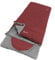Outwell Unisex – Erwachsene Contour Lux Red Schlafsack, Deckenschlafsack, Rot, 220 x 85 x 85 cm