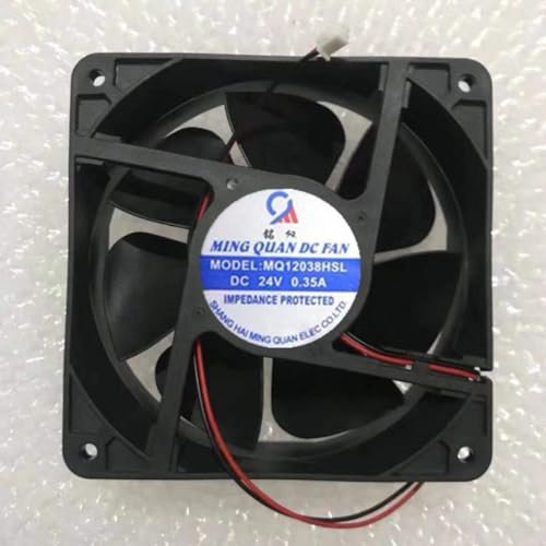 MQ12038HSL MING Quan DC24V 120mm 0.35A 120X120X38MM 2-Wire DC Cooling Fan