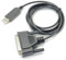 RIKYJIC Cable de datos serie USB 2.0 macho a DB25 macho RS232, cable de datos paralelo para impresora de 2 metros