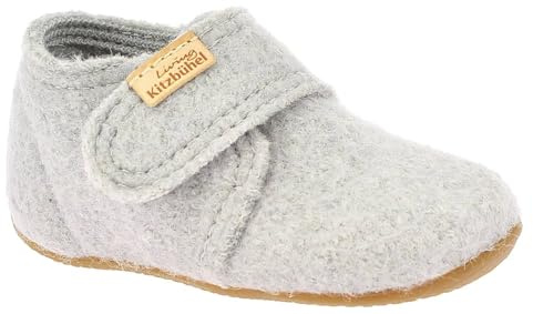 Living Kitzbühel Weiche Baby Hausschuhe aus Schurwolle | Atmungsaktive Krabbelschuhe | rutschfeste Lauflernschuhe für Jede Jahreszeit | Handgefertigt in Europa