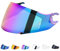 Visiere Casque pour Shark D Skwal D-Skwal 2 Spartan Carbon,Visière de Casque de Protection Contre Le Vent Moto,Lentille de Remplacement de Visière de Casque de Moto (Arc-en-Ciel)