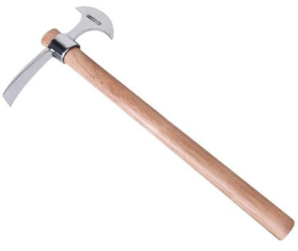 KLFEXVP Stainless Steel Pickaxe Gardening Hardware Tools Sturdy Handheld Gardening Mattock Pick Mattock for Garden, Planting, pickaxe