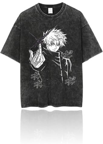 Anime Shirt – Casual Workout Pump Covers Gym Men Tee Shirts Womens Graphic Clothes Japanese T-Shirt, B4e, Large