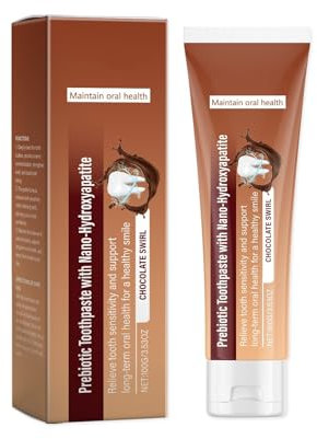 Aufhellende Zahnpasta gegen Karies, Fleckenentfernung und frischer Atem SNh219 (Gold, 5.5x16.2cm)