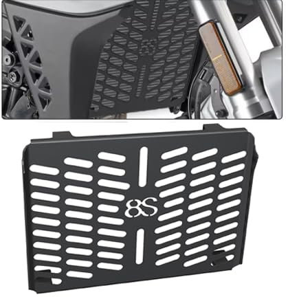 GSX-8S GSX-8R Kühlergrill Schutz Kühlerabdeckung für Suzuki GSX-8R GSX 8S 2023 2024 2025 2026 - Schwarz