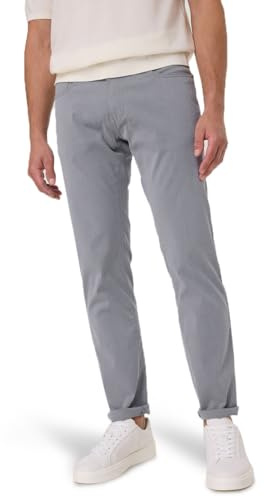 Pierre Cardin Herren Lyon Tapered 5-Pocket Hose Sommergabardine, leicht 9023 Quiet Gray