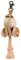 Liqzirtu Kendama-Holster – Kendama-Aufbewahrung, Kendama-Tragegurt | Exquisites kompaktes Spielzeugtragezubehör für Koordinationsspiel Kendama, perfekt für unterwegs, Reisen, Training und Events