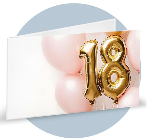 Ingrosso e Risparmio 40 Bigliettini 18 Anni per Confetti bomboniere Personalizzabili Fai da Te segnaposto sacchettini Compleanno Rosa Antico e Oro Numero Diciotto cartoncini Palloncini