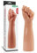 King Cock Sized Realistic Bitch Fist 12&Quot;, Weiße Hautfarbe, 990 g