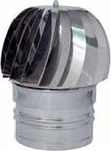 Schornstein Schornsteinaufsatz drehbar Wind Angriff Männlich Rund Øcm 12 zn120