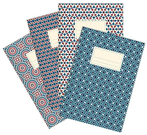 etmamu 721 4er-Set Hefte Marokko Nr. 2 Kariert