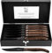 Laguiole Style de Vie Steakmesser Luxury Line, 6-teilig, Wenge holz