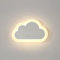 ACMHNC Wandleuchte Kinder Wolke, Wolkenform Kinderzimmer Wandlampe Für Jungen Mädchen Schlafzimmer, 10W Warmweiß Regenbogen Nachtlicht Wandbeleuchtung Innen