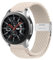 Wowstrap Tressé Bracelet Galaxy Watch 46mm/3 45mm Homme/Femme,22mm Bracelet Montre Nylon Extensible Cuir pour Samsung Gear s3 Frontier/Huwei Watch GT/2/3/Pro/Xiaomi Mi Watch S1/Active/Color
