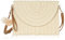 Aucuu Pochette en Paille pour Femme, Pochette d'embrayage avec Bandoulière Réglable, Sac à bandoulière Tissé à La Main Vintage Sacs à Main d'été Plage