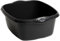 Aurora - 39cm High-Grade Rectangular Washing Up Bowl Basin With 12L Capacity – Midnight (Darkish Grey)