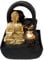 Fontaine de Table d'intérieur LED ZENITHFLOW avec Bouddha doré - Petite décoration pour Maison Feng Shui - ARUM
