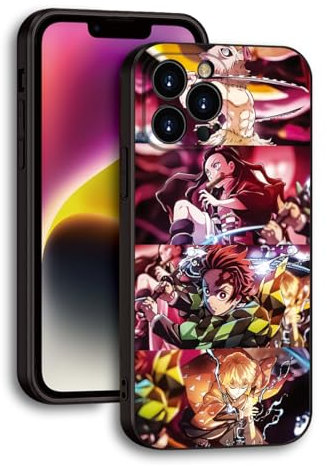 JITUYY Schutzhülle für iPhone 14 Pro Max, bedruckt mit einer Vielzahl von Anime-Muster-Designs der Handy-Schutzhülle (A1-Anime-D-S)