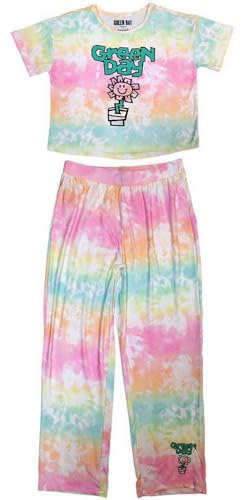 Rock Off officially licensed products Green Day Flower Pot Band Logo Pyjamas XL