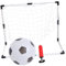 BESPORTBLE 1 Satz Ziel Kleines Fußballtor Fußballtornetze Fußball Trainingstor Montage Fußballtor Spielzeug Für Sporttore Fußballtore Weiß Ausrüstung Abnehmbar Plastik Kind
