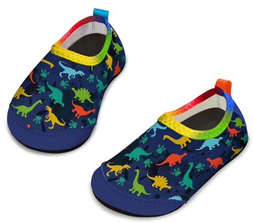 Yorgou Zapatos de Agua para niños y niñas, Zapatos de Playa para niños pequeños, Calcetines acuáticos Descalzos Antideslizantes para Piscina y Playa