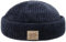 Stetson Jersey Cord Dockermütze - Herren Skullcap Fleecefutter - Made in The EU dunkelblau L (58-59 cm)