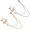 SAFIGLE 2 Stück Corsage Pullover Guard Clips Brosche Für Karriereanzug Strass Anstecknadel Elch Brosche Anstecknadel Hirsch Brosche Anstecknadel Quaste Kettenbrosche Weihnachtsbrosche