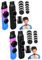 Abaodam Kolbenflöte Pfeife Musikinstrument 4 Sätze Kazoo Musikinstrumente Theremin Musikinstrument