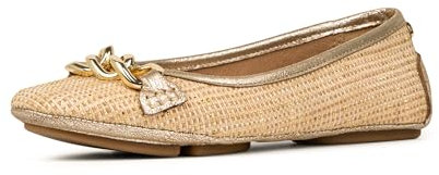 Donald Pliner Damen Raya Ballerinas, Platino-Jute, 35 EU