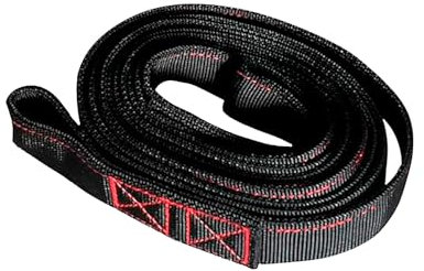 FourRoar Corda di Zavorra Gym Resiste 300 Kg | 102x2.5 cm | Corda per Cintura di Zavorra per Dominate, Fondi | Evita i Pizzici della Catena (Senza moschettoni)