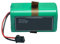 WFGJSK Batería de Repuesto de 14,4 V y 3200 mAh for aspiradora Robot, Accesorios y Piezas compatibles con IKOHS Netbot S14 S15