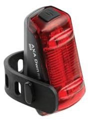 AXA Dwn Rear Signal – Fahrradrücklicht mit Bremslichtfunktion – USB Aufladbar – 300 m Sichtbarkeit – StVZO Zugelassen