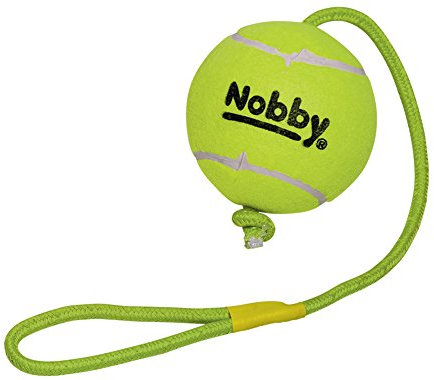 Tennisball mit Wurfschlaufe