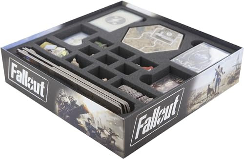 Feldherr Schaumstoff-Set kompatibel mit Fallout Brettspielbox