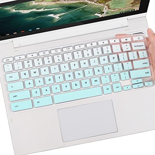 Keyboard Cover for Acer Chromebook R11 |Chromebook 11 N7 CB3-132 CB3111 C731 C732 C771 11.6 |Chromebook 13 R13 CB5-312T CB713 13.3|Chromebook 14 CB3-431 14 |Chromebook 15 CB5-132T/312T -Mint Green