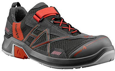 HAIX CONNEXIS Safety T S1 Low/Grey-red Dein Indoor-Schuh CONNEXIS Safety bringt Dich fit durch den Tag.. 45
