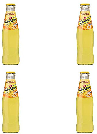 Lot de 4 verres parfumés Arancia à la limonade d'orange - 18 cl