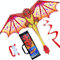 HONBO Drachen flugdrachen für Kinder und Erwachsene, einleiner flugdrachen Bester Groß Beach Flugdrachen für Kinder ab 3 Jahren
