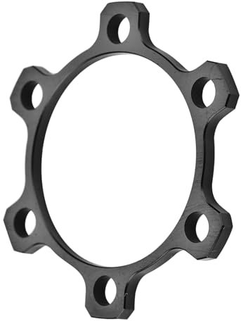 Alomejor Boost Nabe Adapter, Legierung Fahrrad Vorder- und Hinterrad Boost Conversion Kit Flansch Adapter mit Unterlegscheiben Schrauben für Radfahren
